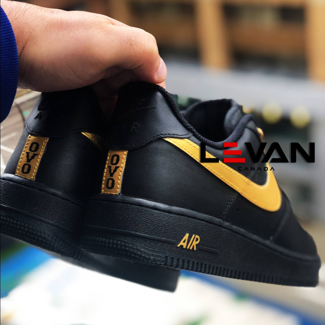 custom ovo air force 1