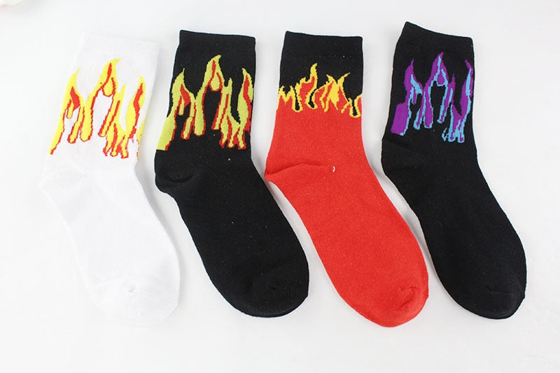 Hell Flames Socks