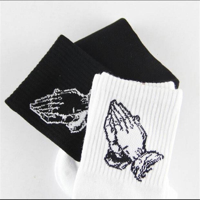 Drake Praying Hands Socks