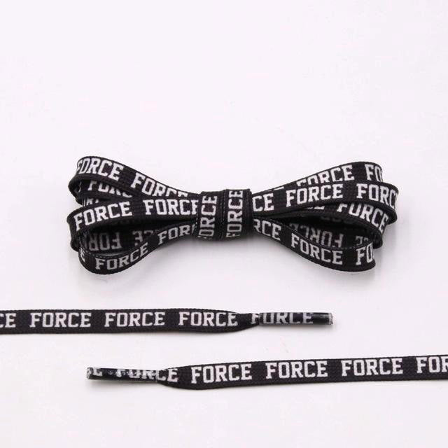 'FORCE' Flat Custom Shoe Laces