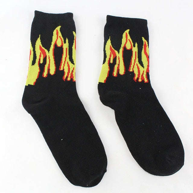 Hell Flames Socks