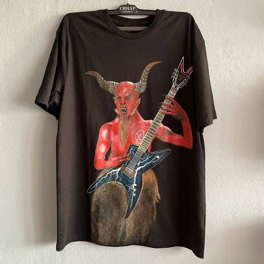 'Rockin' for Satan' T-shirt