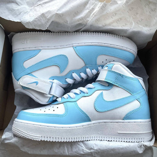 'Baby Blue' Air Force 1 Mid